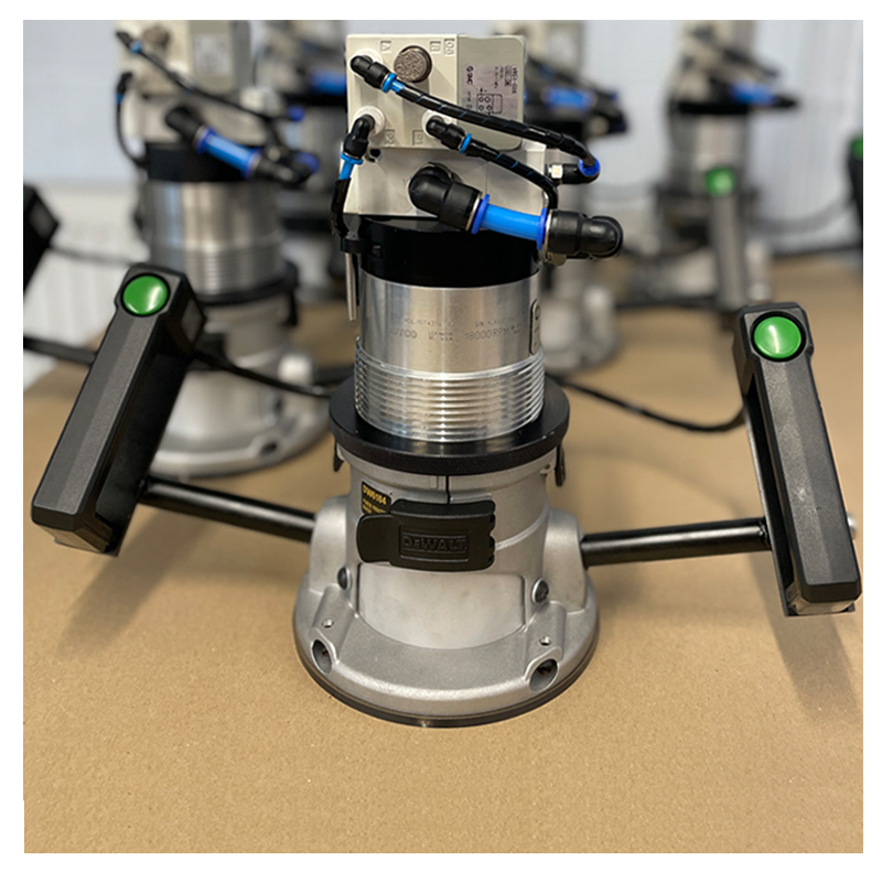 RJD DPTHM Twin Handed Router