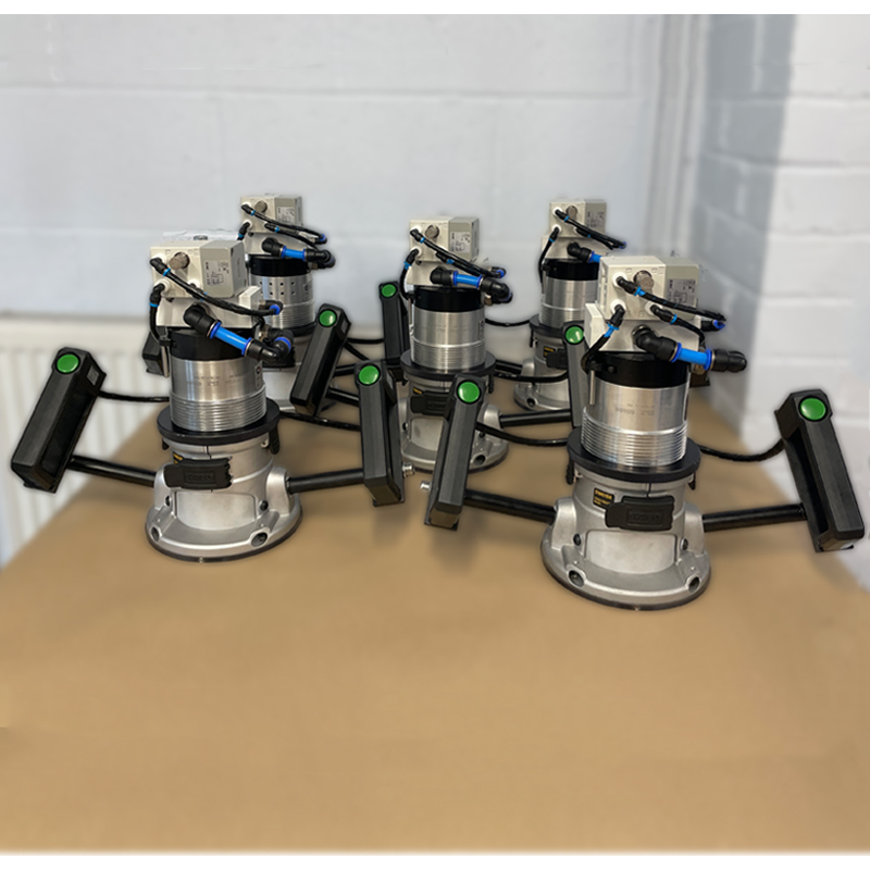 Five RJD DPTHM Twin Handed Router